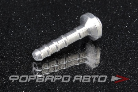 Купить Штуцер 6 мм, алюминиевый  