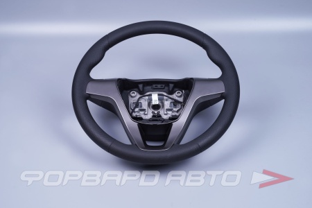 Купить Руль LADA Vesta для автомобиля ВАЗ 2180 норма с вставкой (серо-бежевый) Тольятти 8450006834
