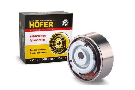 Купить Ролик натяжителя ремня ГРМ ВАЗ 1118, 2190 8 кл, 1,6л , автомат (металл) HOFER HF 608 919
