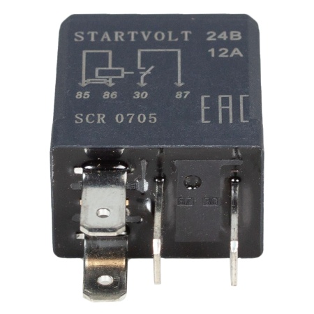 Купить Реле 12V 4-х контактное 12А STARTVOLT SCR 0705