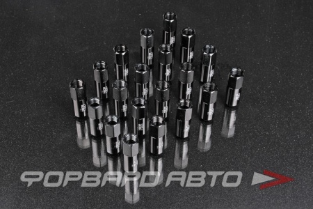 Купить Гайки колесные М12*1,5мм, 20шт, алюминий, черный EPMAN TK-550NUTS-1.5