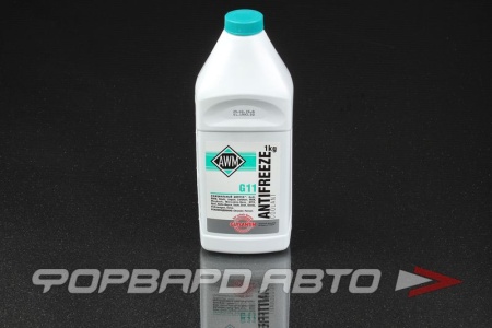 Купить Антифриз G11 зеленый, 1кг AWM 