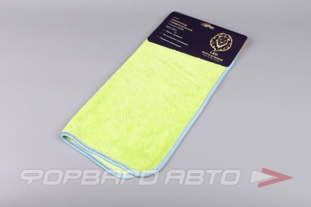 Купить Салфетка микрофибра 45х40 см зеленая LEO SY-I-003