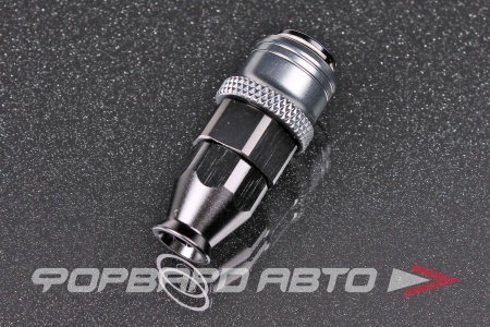 Купить Фитинг AN4 под шланг тефлоновый PTFE, быстросъемный (quick release) "мама" (female) AB88 