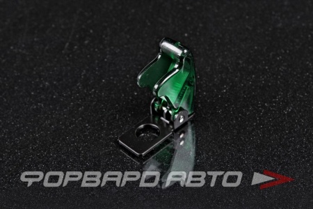 Купить Крышка на выключатель 12 мм зеленый, с отверстием для индикатора RACING ELECTRIC FE-RFC44