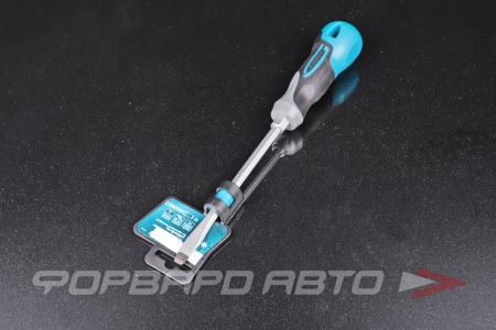 Купить Отвертка шлицевая SL8*150мм трехкомпонентная ручка GROSS 