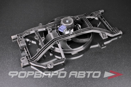 Купить Вентилятор радиатора Лада Vesta (15-)/Renault Logan II (12-) (с кожухом) A/C- LUZAR LFK0978