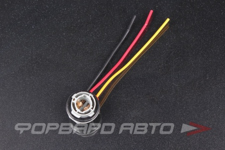 Купить Патрон для лампы P21/5W с проводами, пластиковый SKYWAY S-BAY15D