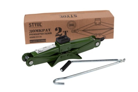 Купить Домкрат ромбический 2т (h110-370мм) STVOL SDR2370