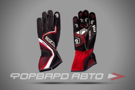 Купить Перчатки для картинга SPARCO RECORD, черный/красный, размер 11 SPARCO S00255511NRRS