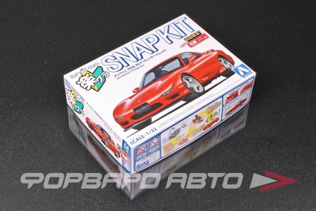 Купить Сборная модель Mazda RX-7 ε֮fini FD3S (Vintage Red) AOSHIMA 06551