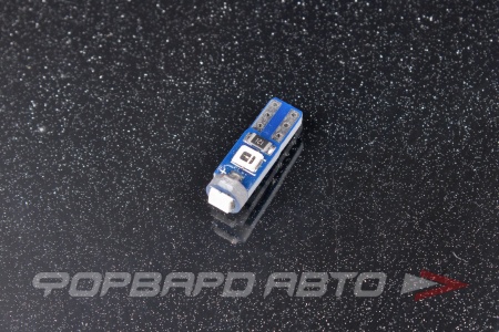 Купить Лампа светодиодная 12V T5 (W2.3W) синий SARITI T5-2835-35MD-12V BLUE