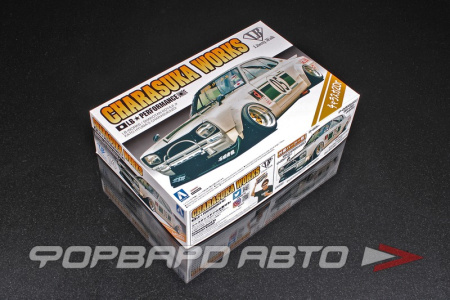 Сборная модель LB★Works Shakotan Koyajis Choice Hakosuka 2Dr AOSHIMA 05757