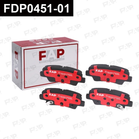 Купить Колодки тормозные FAP FDP0451-01