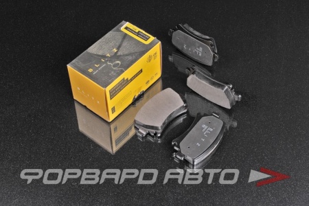 Купить Колодки тормозные задние, под датчик BLITZ BB0301