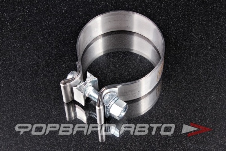 Купить Хомут глушителя, силовой 73-80 мм SS304 (2.8" - 3.15") EuroEx 224076