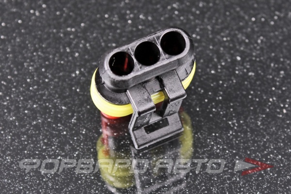 Разъем 3 way 22-20 AWG (SS15-SKT1) 1.2-1.6mm (SS15-SL1) Tyco Еlectronics 282087-1