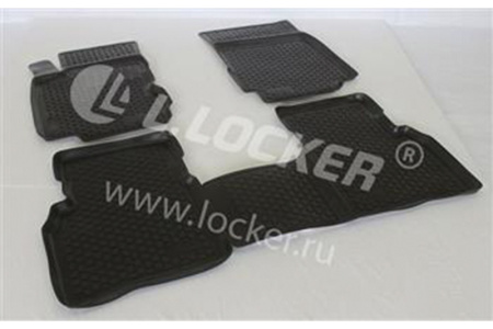 Коврики NISSAN TIIDA2 hatchback (15-) полиуретан L.LOCKER 