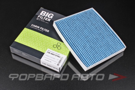 Купить Фильтр салонный (угольный) антибактериальный BIG FILTER GB-98073PRO