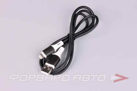 Купить Кабель USB Apple силиконовый 1м, черный BOROFONE BX79