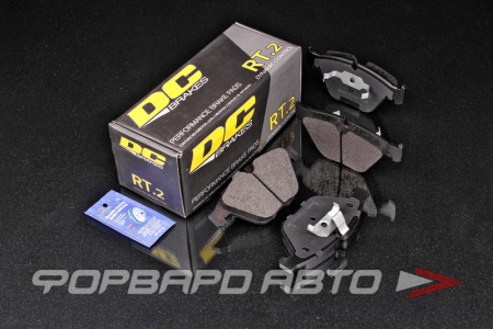 Колодки тормозные BMW E90,91,92, 335i, M3 E90, E60, E63, передние, серия RT.2 DC BRAKES DC1260E19