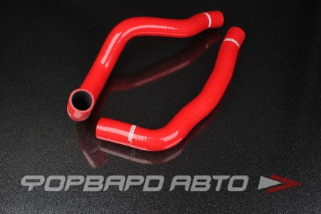 Купить Патрубки радиатора силиконовые Toyota Mark2 Chaser 1JZ-GTE JZX100 VVTi красные AUTOBAHN88 