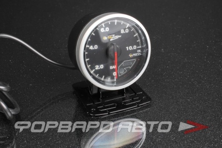 Купить Датчик давления масла 60 мм PRO2 Clear Face LED SHADOW SW-11312-20