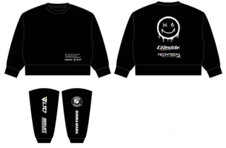 GREDDY X MOON TECH SWEAT SHIRT L GREDDY 18001928