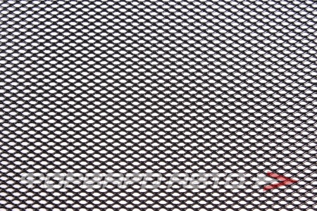 Купить Сетка для бампера/радиатора 1000*300 мм, ромбик - 6*3,5 мм, черная DOLLEX DKS-003