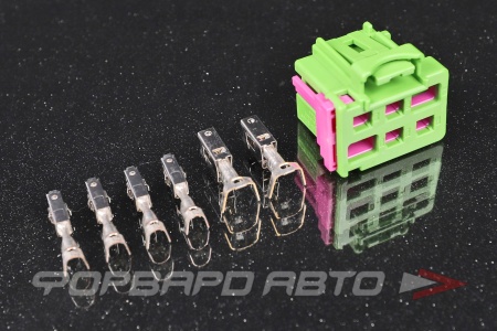 Купить Разъем 6-ти контактный подогрева сидений, блока согласования (без провода) CARGEN AX6406S