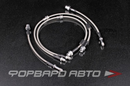 Купить Шланги тормозные армированные BMW 1, 2, 3, 4, F20, F21, F22, F23, F30, F31, F32, F33, F34, F35, F36 2011->, к-т (4шт.) GOODRIDGE TBW3001-4P