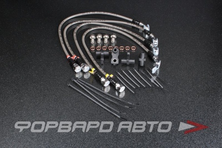 Купить Шланги тормозные армированные Subaru Impreza WRX STI GDB AL POWER G4D98-1 CABL022