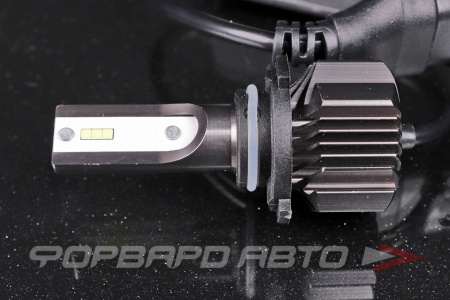 Купить Лампа светодиодная головного света HB3  с вентилятором 9V-24V 9005 60W,  5500K  6500Lm SARITI T5/HB3 12V