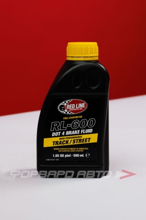 Купить Жидкость тормозная DOT-4 RL600, 500 мл REDLINE 90404