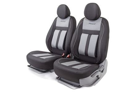 Купить Получехлы на сиденья передние (4предм.) экохлопок, 3D крой,  5 мм поролон. " CUSHION COMFORT" AUTOPROFI CUS-0405