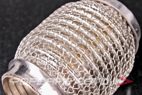 Гофра глушителя 50*100 (wire mesh, interlock) кольчуга TIXONA P50100WM