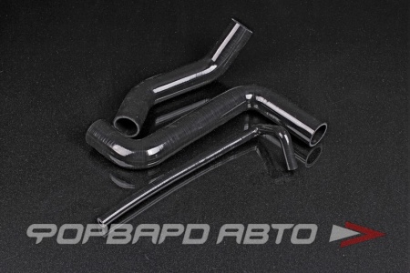 Купить Патрубки радиатора силиконовые Subaru Forester SH, черные FORA 1094