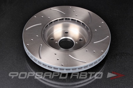 Купить Диск тормозной перфорированный вентилируемый левый G-BRAKE GFR-21782L