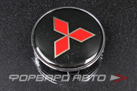 Купить Колпачок ступицы для литых дисков MMC, D64/68мм, Black/Red+ хром ободок Китай MMC, 63,5-66/68,7