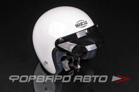 Купить Шлем открытый SPARCO Club J-1 белый, размер L SPARCO 