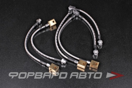 Купить Шланги тормозные армированные NISSAN GT-R R35 (4шт.) GOODRIDGE 22076G-4PCF