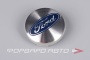 Колпачок ступицы для литых дисков Ford, D50/54мм, Silver/blue <> FD-02
