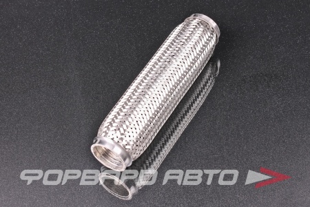 Купить Гофра глушителя 45*260 (Interlock) трехслойная (AISI 304) TIXONA P45260