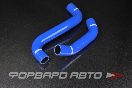 Купить Патрубки радиатора силиконовые Subaru Legacy BP5/BL5 03-07 синие AUTOBAHN88 