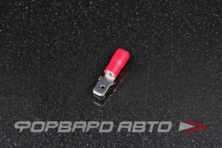 Купить Разъем плоский изолированный ( папа ) 1,25*5*0,8 КВТ SQ0504-0007