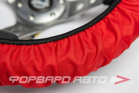 Купить Накидка на руль (чехол на руль) открытого типа, красный VAIS Racing VRCSWo-R