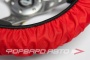 Накидка на руль (чехол на руль) открытого типа, красный VAIS Racing VRCSWo-R
