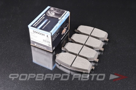 Купить Колодки тормозные, передние (с антискрипной пластиной) KASHIYAMA D9000H