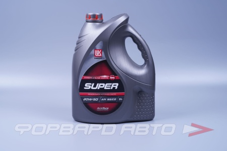 Купить Масло моторное 20W50 5л, SUPER SG/CD ЛУКОЙЛ 19447