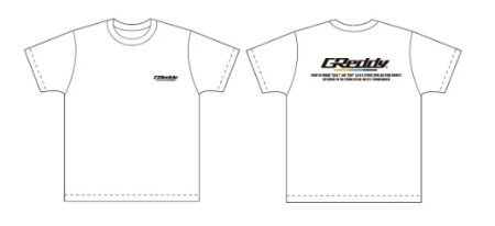 Футболка T SHIRT (2023) WHITE M GREDDY 18001884